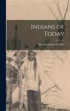 portada Indians of Today (en Inglés)