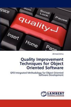 portada quality improvement techniques for object oriented software (en Inglés)