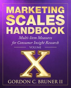 portada Marketing Scales Handbook: Multi-Item Measures for Consumer Insight Research (Volume 10) (en Inglés)