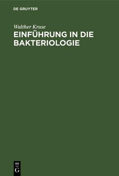 portada Einführung in die Bakteriologie (en Alemán)