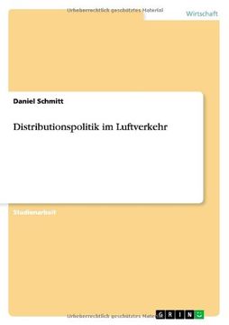 portada Distributionspolitik im Luftverkehr