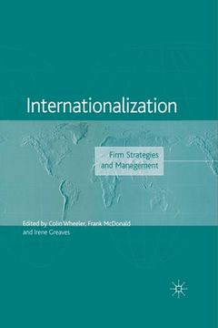 portada Internationalization: Firm Strategies and Management (in English)