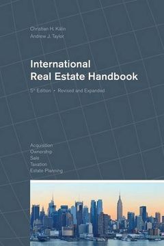 portada International Real Estate Handbook (en Inglés)