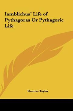 portada iamblichus' life of pythagoras or pythagoric life (en Inglés)