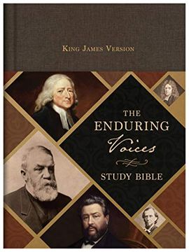 portada The Enduring Voices Study Bible: King James Version (en Inglés)
