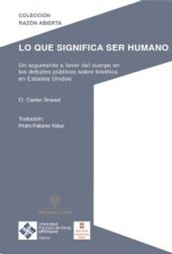 portada Lo que Significa ser Humano (in Spanish)