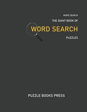 portada Word Search: The Giant Book Of Word Search Puzzles