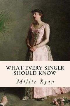 portada What Every Singer Should Know (in English)