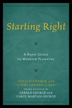 portada starting right: a basic guide to museum planning (in English)