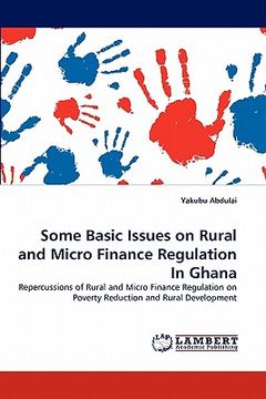 portada some basic issues on rural and micro finance regulation in ghana (en Inglés)