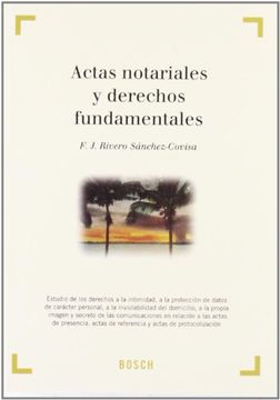 portada Actas Notariales y Derechos Fundamentales (in Spanish)