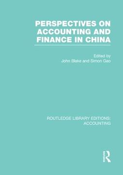 portada Perspectives on Accounting and Finance in China (en Inglés)