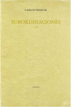 portada Subordinaciones 1949 (in Spanish)
