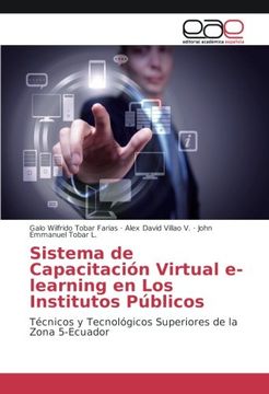 portada Sistema de Capacitación Virtual e-learning en Los Institutos Públicos: Técnicos y Tecnológicos Superiores de la Zona 5-Ecuador