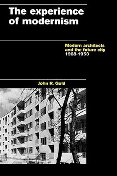 portada the experience of modernism: theory and practice (in English)