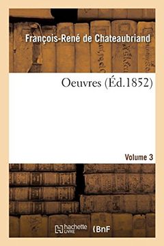 portada Oeuvres. Volume 3 (Littérature) (in French)