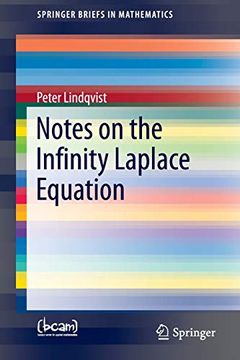 portada Notes on the Infinity Laplace Equation