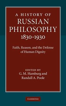 portada A History of Russian Philosophy 1830-1930 Hardback (en Inglés)