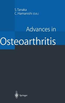 portada advances in osteoarthritis (en Inglés)