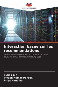 portada Interaction basée sur les recommandations (en Francés)
