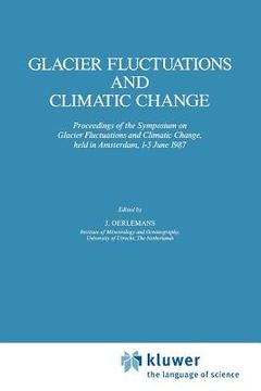 portada glacier fluctuations and climatic change (en Inglés)