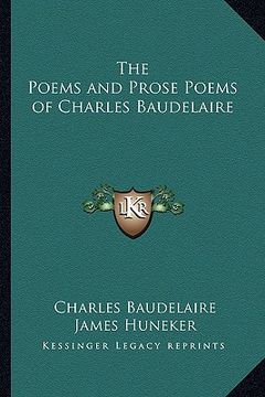 portada the poems and prose poems of charles baudelaire (in English)