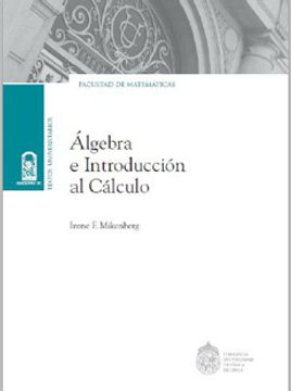 portada Álgebra e Introducción al Cálculo (in Spanish)