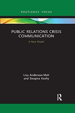portada Public Relations Crisis Communication (Routledge Focus on Business and Management) (en Inglés)