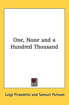 portada one, none and a hundred thousand