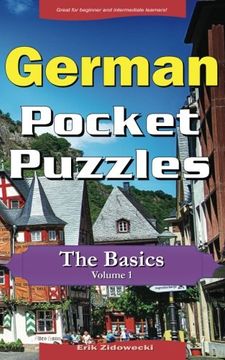 portada German Pocket Puzzles - The Basics - Volume 1: A collection of puzzles and quizzes to aid your language learning (Pocket Languages) (German Edition)