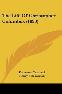 portada the life of christopher columbus (1890) (in English)