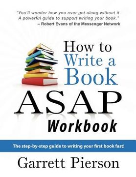 portada how to write a book asap workbook (en Inglés)