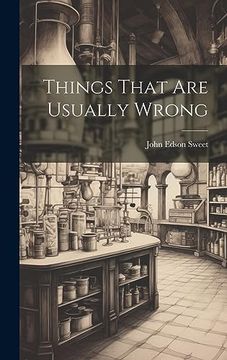 portada Things That are Usually Wrong (en Inglés)