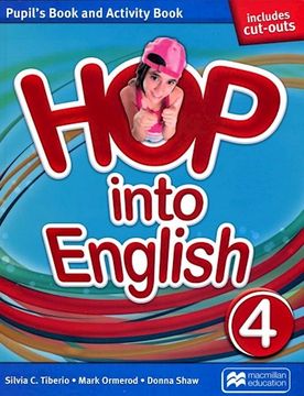 portada Hop Into English 4 - Pupil s & Activity Book (in Spanish)