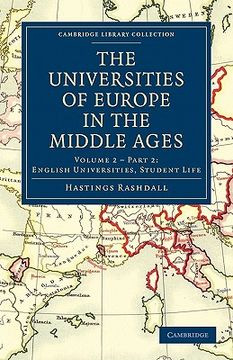 portada The Universities of Europe in the Middle Ages: 2 (Cambridge Library Collection - Medieval History) (in English)