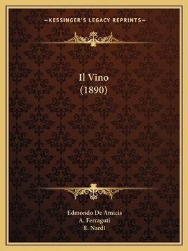 portada Il Vino (1890) (en Italiano)