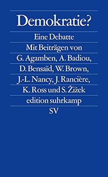 portada Demokratie? Eine Debatte (Edition Suhrkamp) (in German)