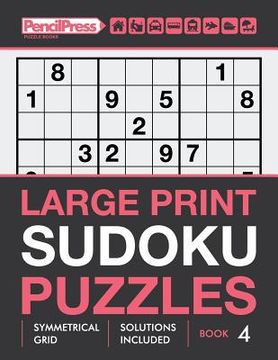 portada Large Print Sudoku Puzzles (Hard puzzles), (Book 4)
