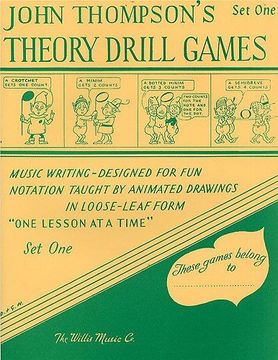 portada Theory Drill Games - set one (en Inglés)