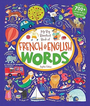 portada My Big Barefoot Book of French and English Words (French Edition) (en Francés)