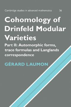 portada Cohomology of Drinfeld Modular Varieties (Cambridge Studies in Advanced Mathematics) (en Inglés)