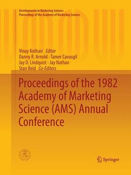 portada Proceedings of the 1982 Academy of Marketing Science (Ams) Annual Conference (en Inglés)