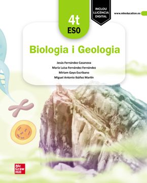 portada Biologia i Geologia 4t eso - c. Valenciana (Valencià) (en Valenciano)