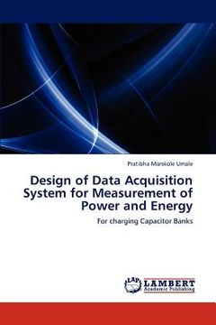 portada design of data acquisition system for measurement of power and energy (in English)