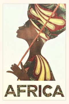 portada Vintage Journal Africa Travel Poster (en Inglés)