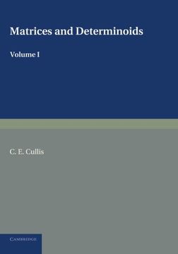 portada Matrices and Determinoids: Volume 1 (en Inglés)