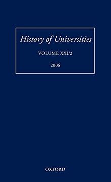 portada History of Universities: Volume xxi 