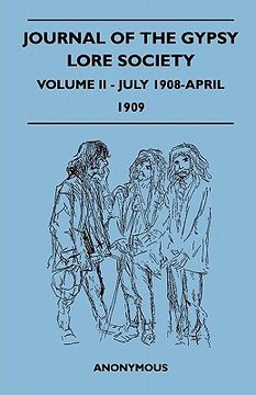 portada journal of the gypsy lore society - volume ii - july 1908-april 1909 (in English)
