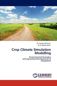 portada crop climate simulation modelling (en Inglés)