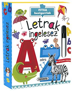 portada Letrak Ingelesez (Fitxa Hezigarriak) (en Euskera)